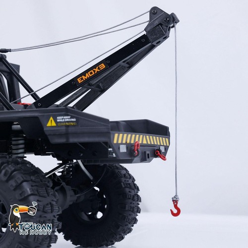 CROSSRC 4WD 1/8 RC Rescue Towing Car EMO X3 2Speed Crawler Car Differential Lock - Picture 18 of 19
