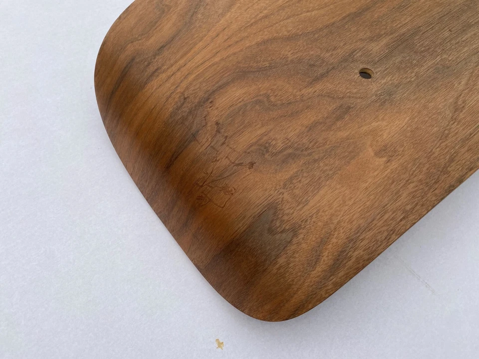 B Eames Herman Miller Lounge chair headrest wood panel walnut vintage B - Photo 4/4