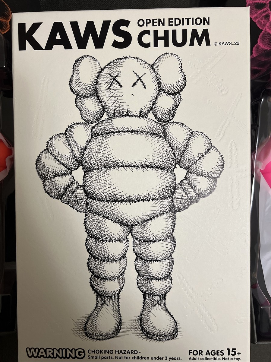 100%本物　超激レア　新品未開封　KAWS CHUM ED1000 クリア KAWS | Chum Vinyl Figure 2002 Collectible