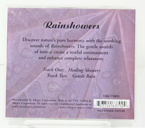 Rainshowers Music CD Natures Rhythms Sound Relaxation New Age Meditation Yoga - Bild 4 von 4