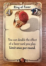 Alchemists: Ring of Favor Promo Card Czech Games Edition