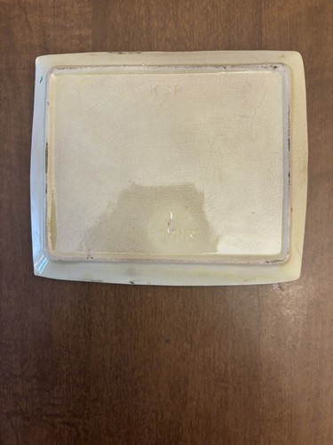 Vintage Keele Street Keramik Englisch Landhaus bedeckt Butter/Käse Schale - Bild 9 von 10