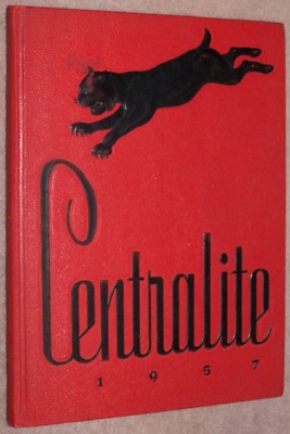 1957 Central High School Yearbook Annual Fountain City Tennessee TN - Centralite