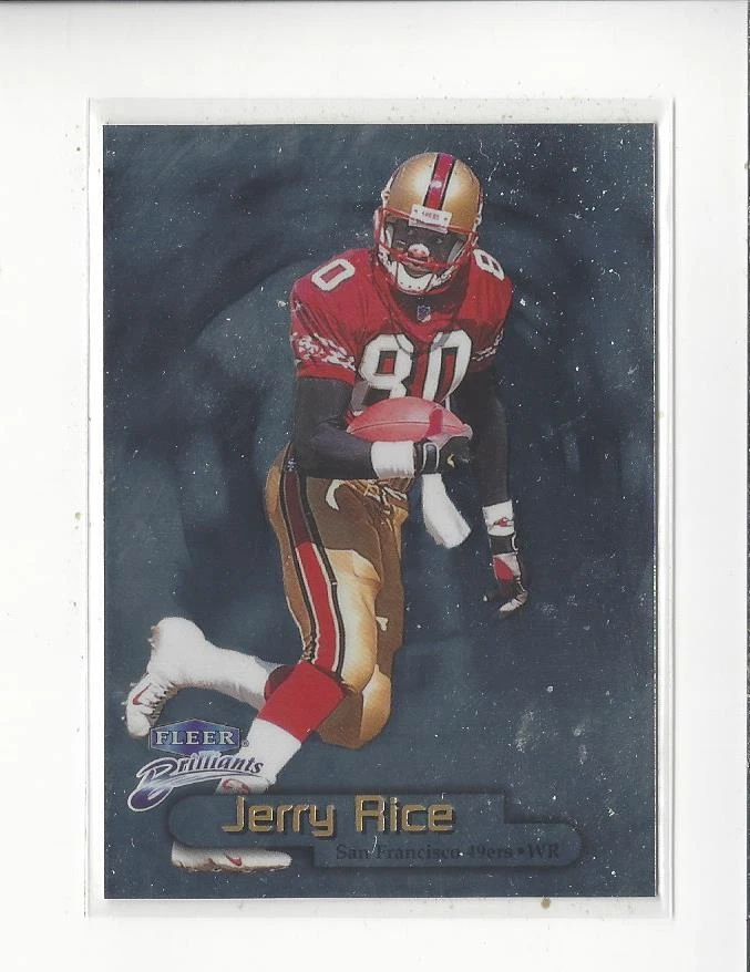 1998 Fleer Brilliants #60 Jerry Rice 49ers