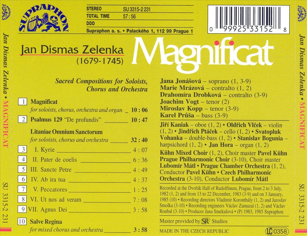 【中古CD】Various: Magnificat／Various Artists Magnificat by Various (CD, 2001) for sale online | eBay