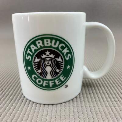 STARBUCKS 2005 9oz Vintage Logo Coffee Cup Mug NEW