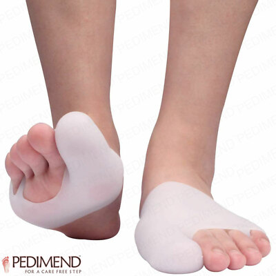 Pedimend Bunion Pads with Big Toe Caps Silicone Metatarsal Pads