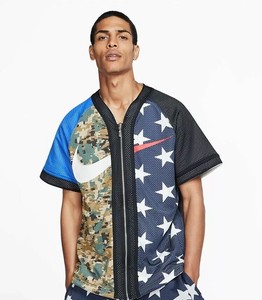 nikelab baseball top