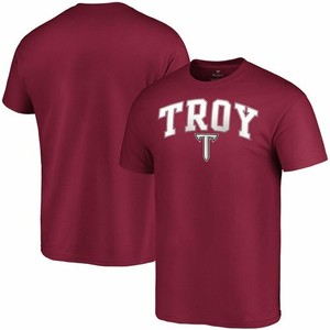 Troy-University-Trojans-Fanatics-Branded-Campus-T-Shirt-Maroon