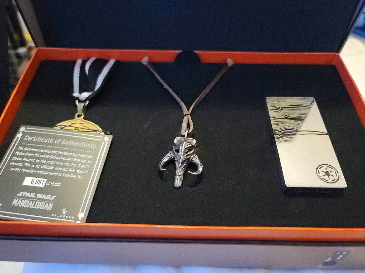 Star Wars The Mandalorian Jewelry Set Gamestop Le 818 of 10