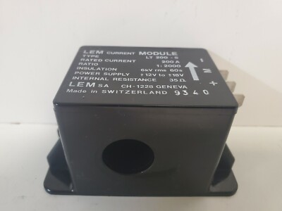 GUARANTEED! LEM 12/18V CURRENT MODULE CH-1228 LT-200-S