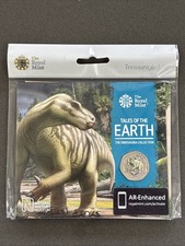 Iguanodon Dinosaur 50p Coin Tales of the Earth Dinosauria Collection AR Bunc
