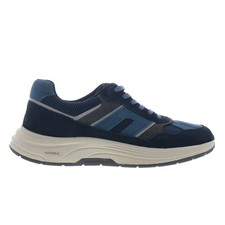 Rockport Henry RMHENRY Mens Blue Wide Suede Lifestyle Sneakers Shoes 11