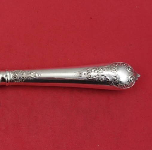 Cuchillo de cena de plata esterlina William and Mary de Mappin and Webb cubiertos de 9 3/4" Foto 3 de 3