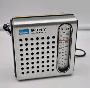 Sony Solid State Radio | eBay