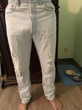 “Vintage 1995 Levi’s 501 Jeans Made in USA W33 L32 Medium Stonewash 511 Factory”