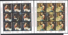 2010 Romania Christmas, - 2 Minifheets Joint Issue with Vatican -MNH **