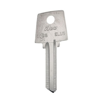 EL15 / L1096CN Key Blank  Nickel