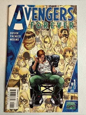   Vintage Avengers Forever #1 - Kang vs Immortus 1st Temporal Avengers Marvel.