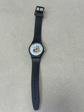 Vintage Rare Official Zeon Garfield Character Watch - 10th Anniversary 1988