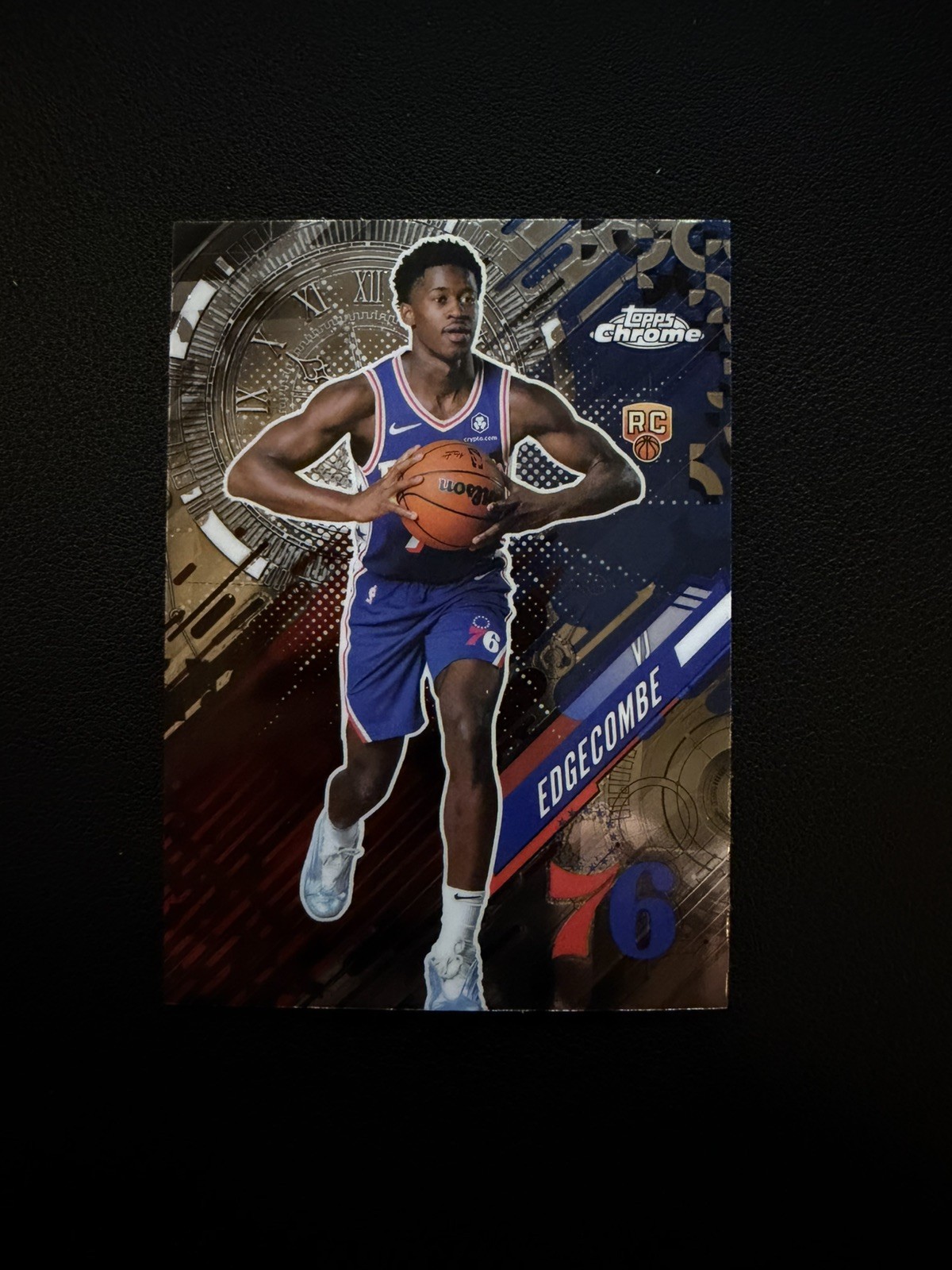 2025-26 Topps Chrome VJ Edgecombe RC Go Time  Refractor #GT-18