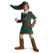 Disguise Link Zelda Costume Medium 7-8 39 chars 