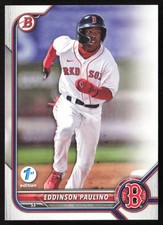 2022 Bowman Draft #BD-62 Eddinson Paulino