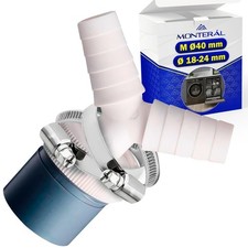 Washing Machine Waste Splitter with Outlet for Pipe Ø40 mm and Inlet Ø18-24 m...