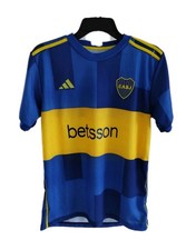 CABJ Blue/Yellow Mens Soccer Jersey Size Large Betsson Has Flaw