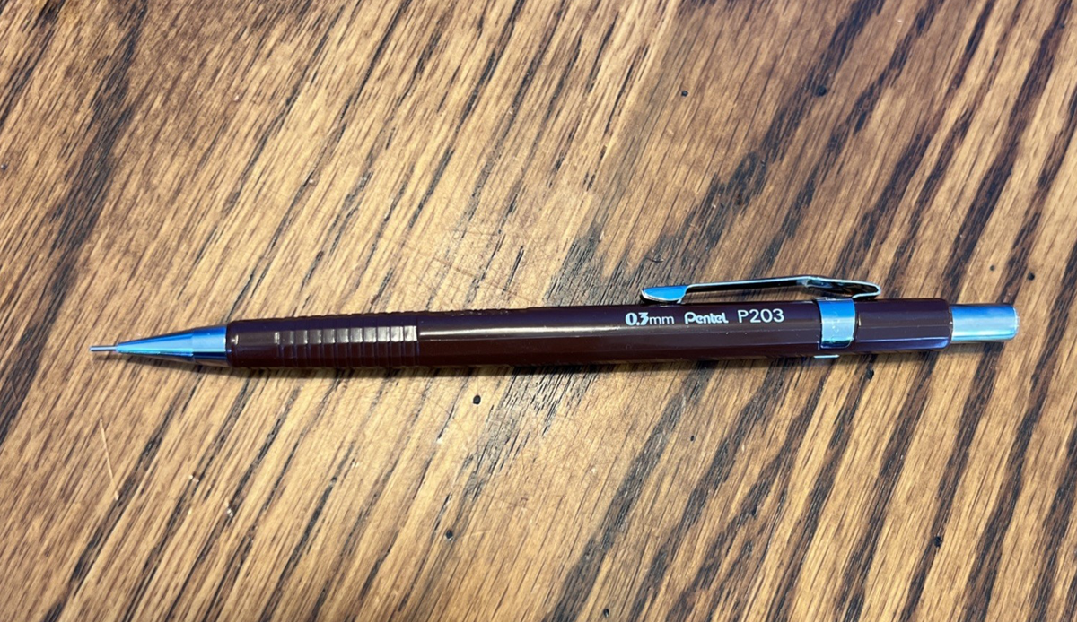 Vintage Pentel P203 0.3 mm Pencil Brown Japan | eBay
