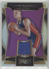 2016-17 Panini Select Rookie Swatches Purple Prizm 19/99 Henry Ellenson #16 2d0