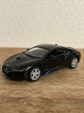 BMW I8 Black Diecast Scale 1/36 KINSMART Toy Car