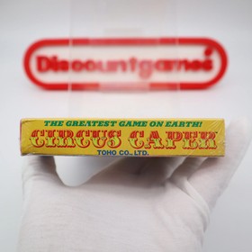 NES Nintendo Game CIRCUS CAPER - NEW & Factory Sealed with Authentic H-Seam!