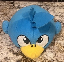 10  Angry Birds Blue Bird Plush Toy Stuffed Animal - Great Condition 
