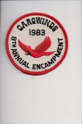 1983 Carowinds 8th Annual Encampment patch