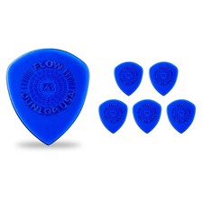 Dunlop Flow Standard Grip Guitar Picks .73 mm 6 Pack