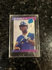 1989 Donruss - Rated Rookie Ken Griffey Jr #33  (RC)