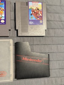 Nintendo NES Duck Tales/Willow/Mickey Mousecapade Purple Label Video Games Lot