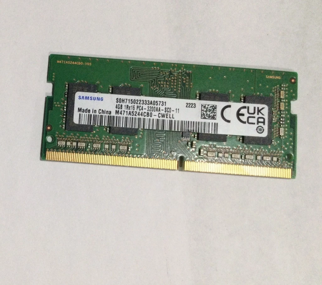 Samsung DDR4 SDRAM 4 GB Capacity per Module Memory (RAM) for sale
