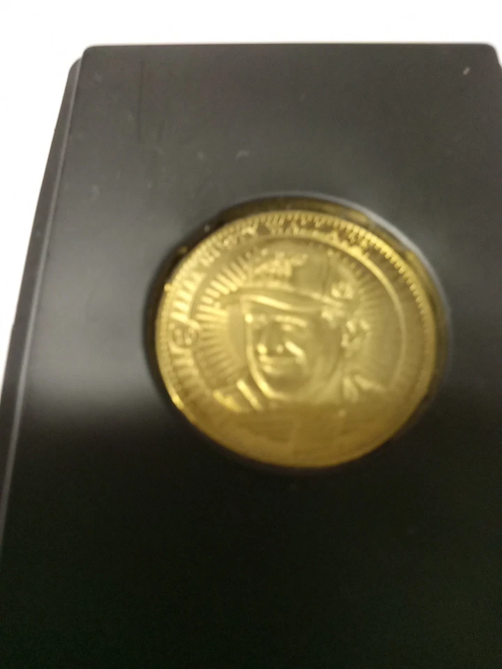 1998 Pinnacle Mint GOLD Artist Proof Coin (1 Of 100) #10 Rusty Wallace - Image 3 of 3