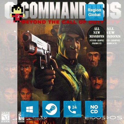 Commandos Beyond the Call of Duty para PC Steam Key Juego Región Libre - Imagen 1 de 1