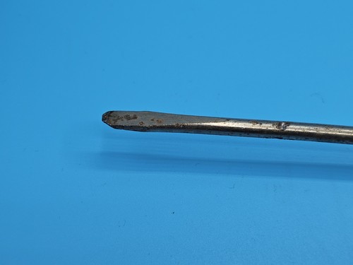 Vintage Stanley 64-886 Flat Screwdriver - BENT TIP, INSCRIBED "CAPT" - Afbeelding 3 van 5