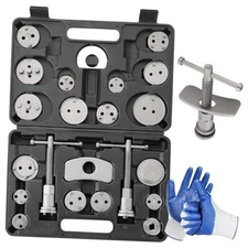 24pcs Brake Caliper Tool, Heavy Duty Disc Brake Caliper Tool Set, Wind Black