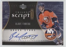 2007-08 Upper Deck Trilogy Script 1 Blake Comeau #S1-BC Auto 1pc9