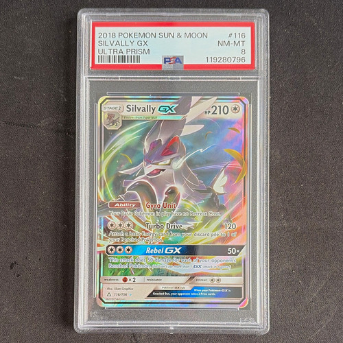 Silvally-GX graded PSA 8 for sale on eBay