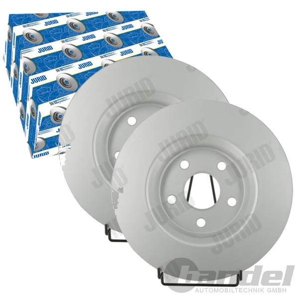 2X Jurid Bremsscheiben Vorne 350Mm BelÜFtet Passend FÜR Jeep Grand | 562972JC-1-image