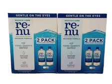 4 Pack Bausch Lomb ReNu Advanced Formula Mult...