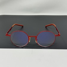 Polaroid PLD D500 ABA Round Full Rim vintage Eyeglasses 47  19-145 Red