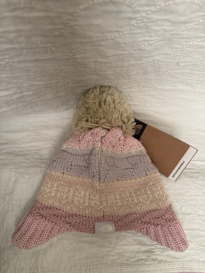 NUEVO CON ETIQUETAS GORRO THE NORTH FACE BABY FAIR ISLE ROSA 0-6 MESES Foto 4 de 4