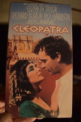 Cleopatra (VHS, 1995, 2-Tape Set) Elizabeth Taylor Richard Burton BRAND NEW